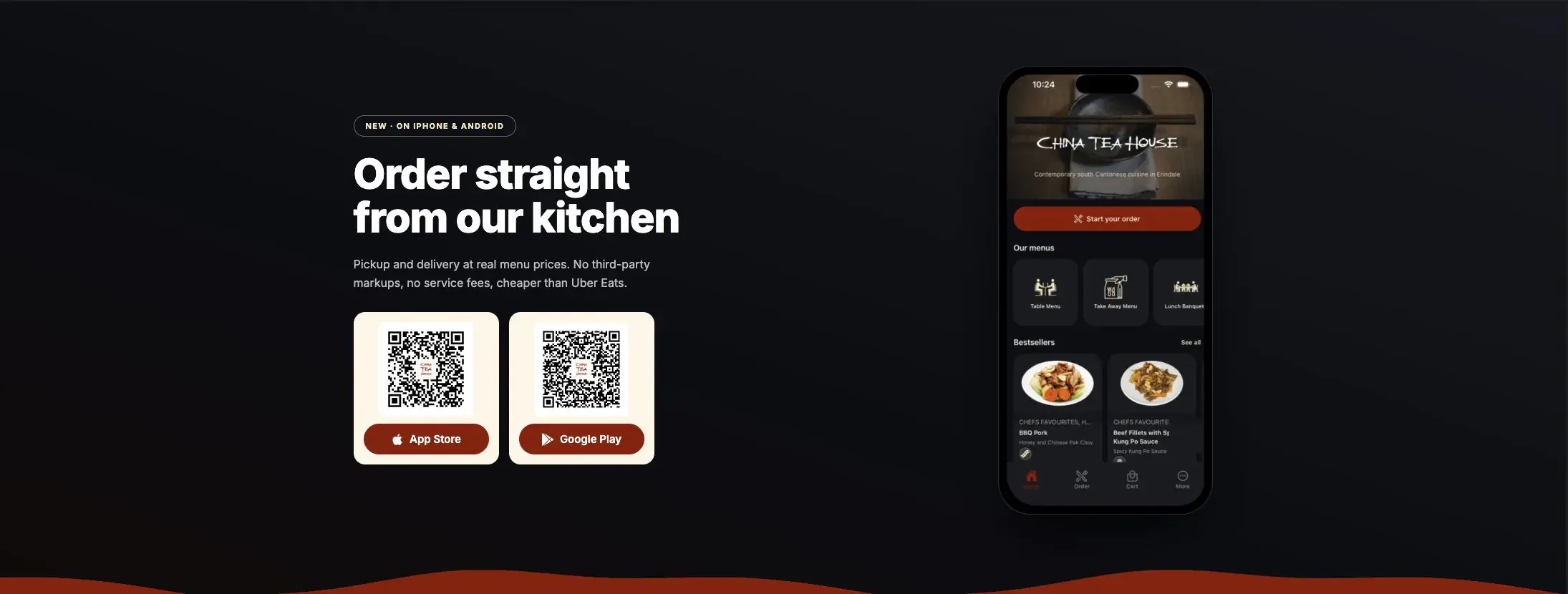 China Tea House interface